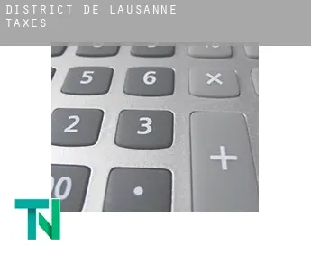 District de Lausanne  taxes