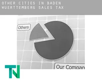 Other cities in Baden-Wuerttemberg  sales tax