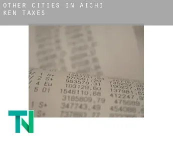 Other cities in Aichi-ken  taxes