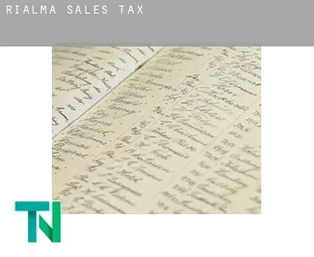 Rialma  sales tax