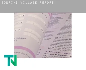 Bonriki Village  report