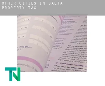 Other cities in Salta  property tax