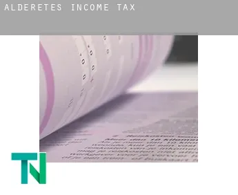 Alderetes  income tax