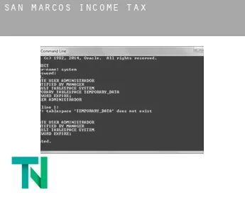 San Marcos  income tax